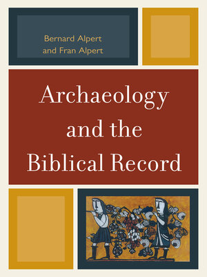 cover image of Archaeology and the Biblical Record